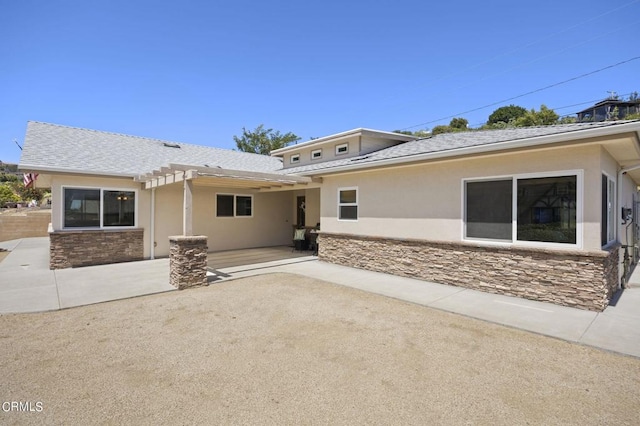 exterior space featuring a patio area