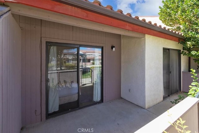 43334 32nd St W Unit 44, Lancaster, CA 93536 - entrance to property featuring a patio and stucco siding