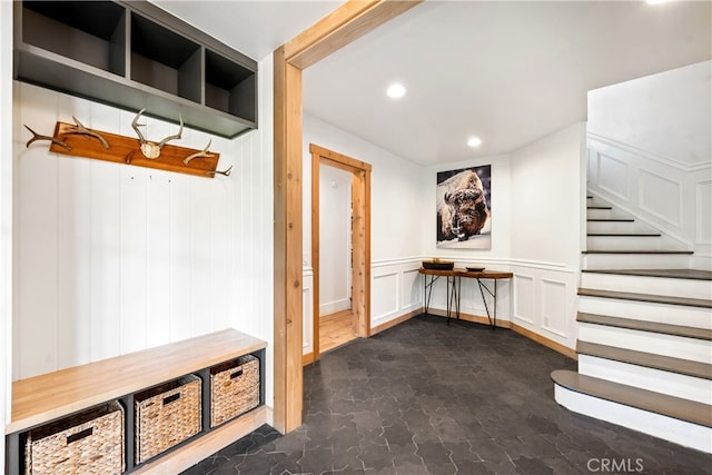 view of mudroom