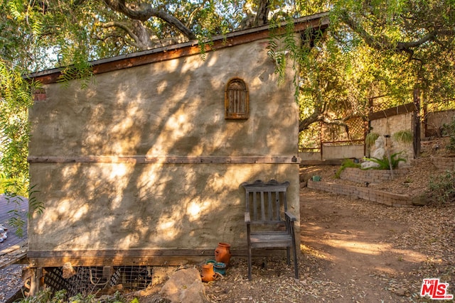 view of property exterior