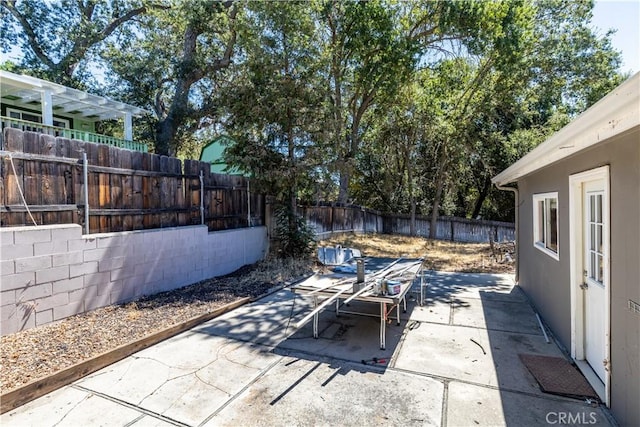 view of patio / terrace