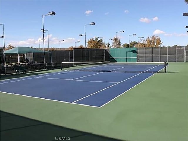 view of sport court