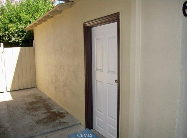 view of property entrance