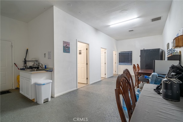 view of dining area