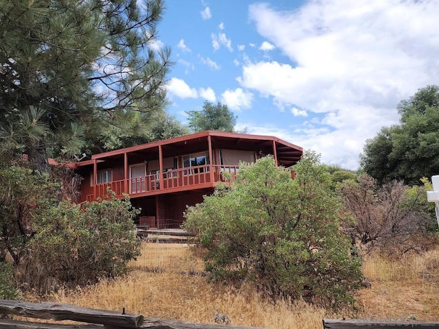 view of back of house