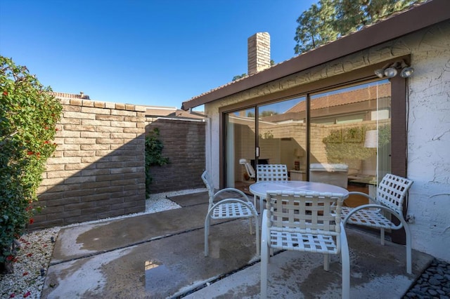 view of patio / terrace