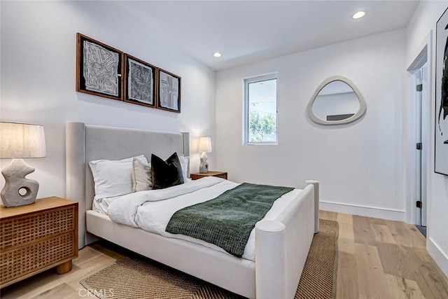 2304 Grant Ave Unit A, Redondo Beach, CA 90278 - bedroom with recessed lighting and light wood finished floors