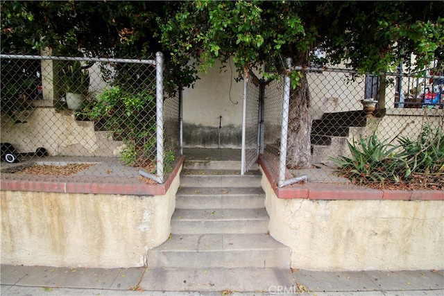 view of staircase