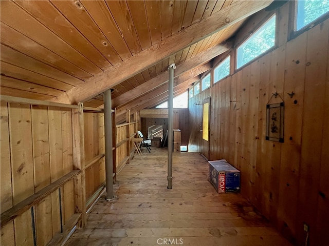 view of horse barn