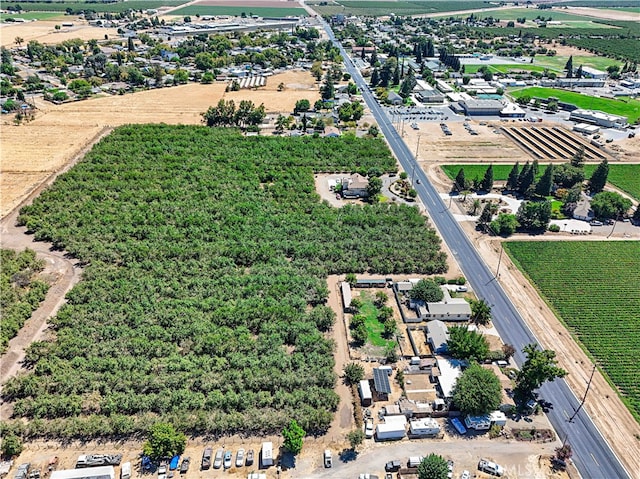 bird's eye view featuring a rural view