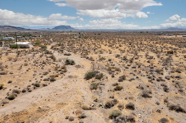 view of mountain feature