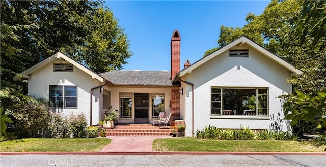 exterior space featuring a yard