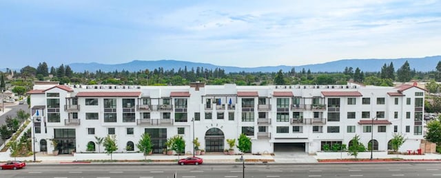 view of property with a mountain view