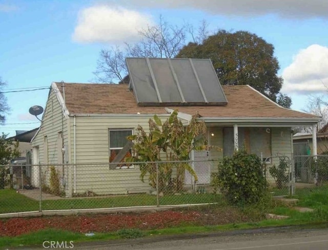 view of property exterior