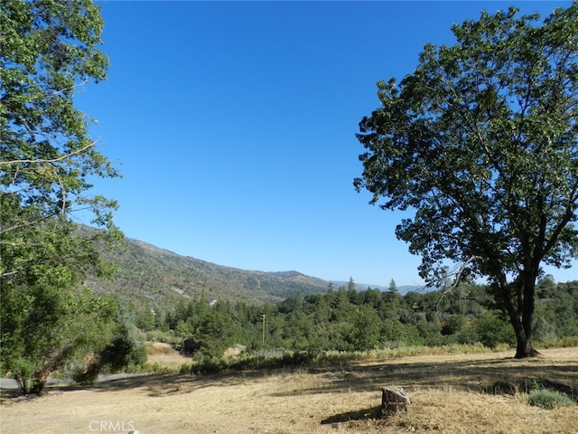 view of mountain feature