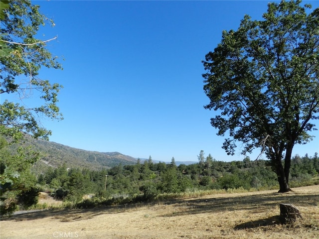 view of mountain feature