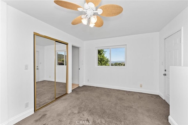8462 Hillcroft Dr, West Hills, CA 91304 - unfurnished bedroom with carpet floors and ceiling fan