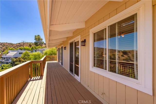 8462 Hillcroft Dr, West Hills, CA 91304 - wooden terrace with a mountain view