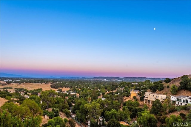 8462 Hillcroft Dr, West Hills, CA 91304 - aerial view at dusk