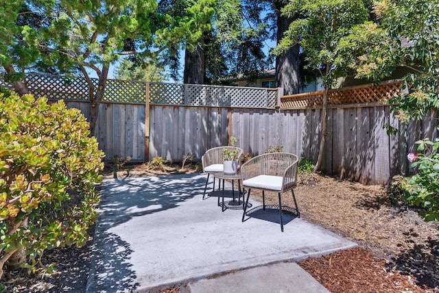 view of patio