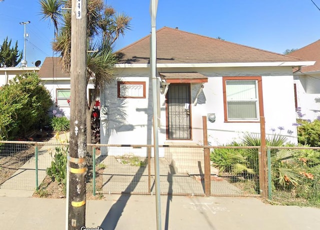 view of bungalow-style home