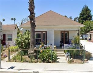 bungalow featuring a porch