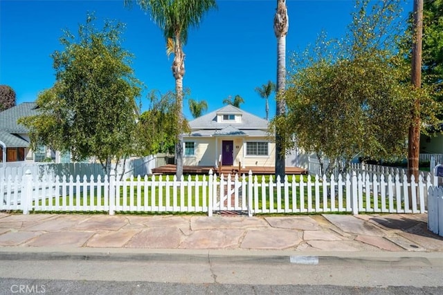 555 Le Point St, Arroyo Grande, CA 93420 - view of front of property with a fenced front yard and a front yard