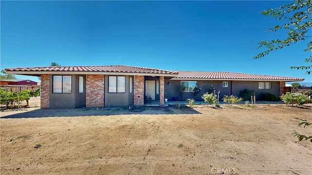 view of ranch-style home