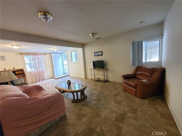 view of living room