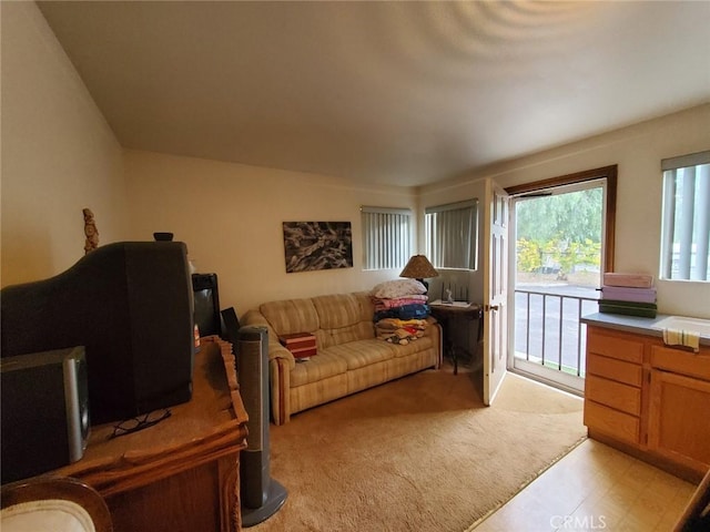 view of living room