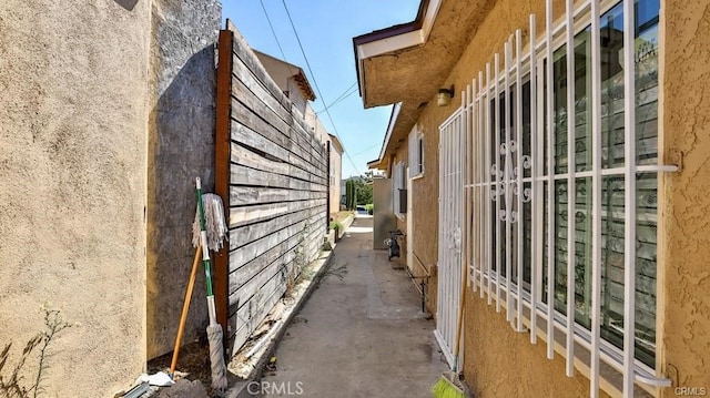 view of home's exterior