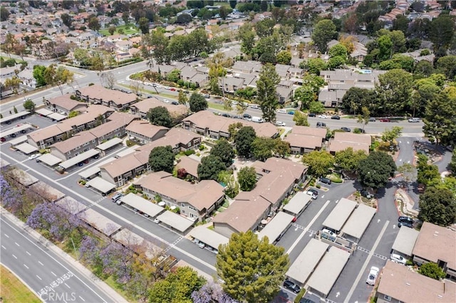 birds eye view of property featuring a residential view