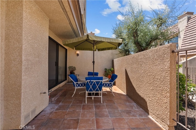 view of patio / terrace