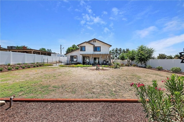 view of back of house