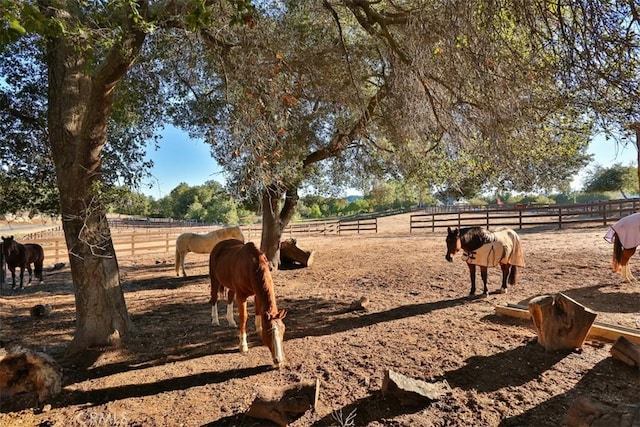 surrounding community featuring a rural view