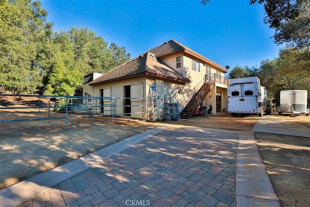 41565 Avenida Conchita, Murrieta, CA 92562 - view of front of property featuring stairs and stucco siding