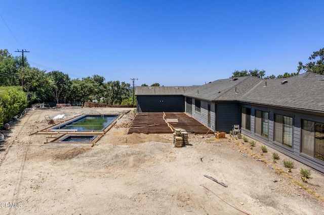 view of pool