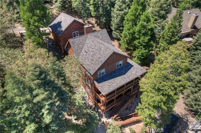 drone / aerial view