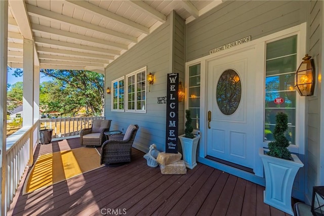 46469 Wallu Ln, Ahwahnee, CA 93601 - doorway to property with covered porch