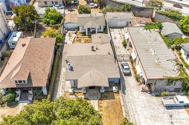 5426 La Mirada Ave, Los Angeles, CA 90029 - drone / aerial view featuring a residential view