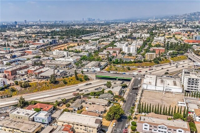 5426 La Mirada Ave, Los Angeles, CA 90029 - aerial view featuring a city view