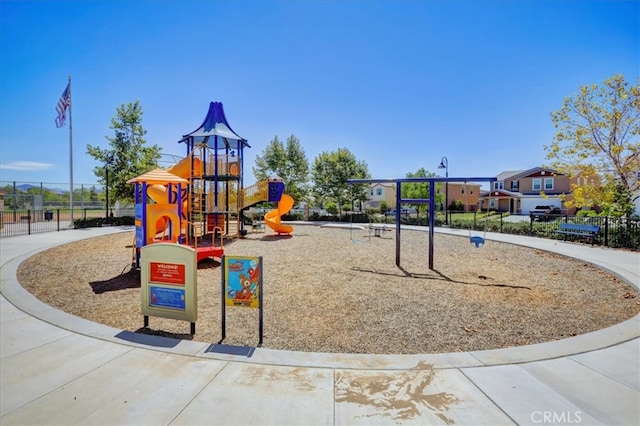 view of playground