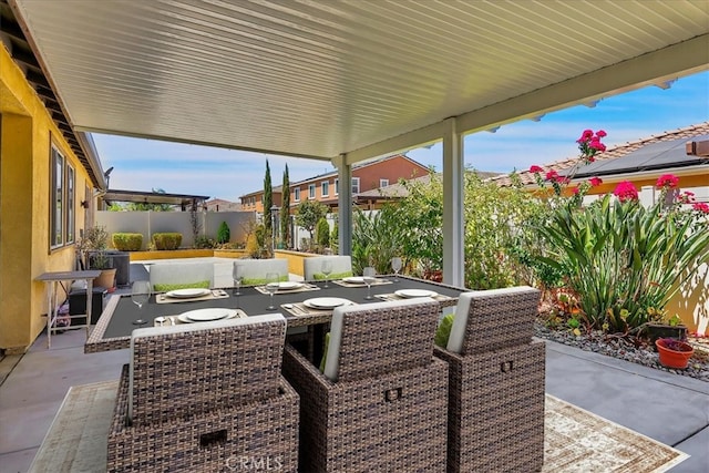 view of patio / terrace