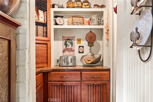 view of pantry