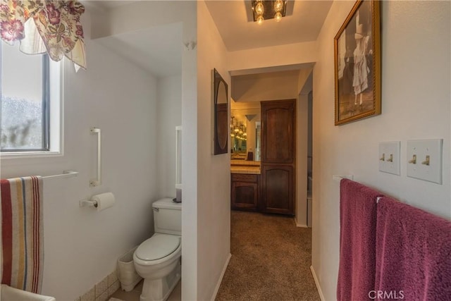 bathroom with toilet