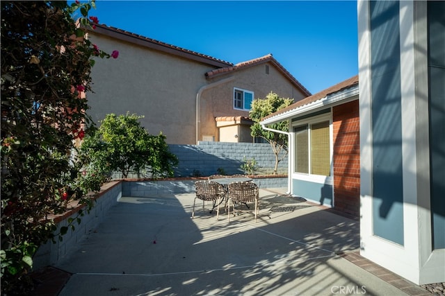 view of patio