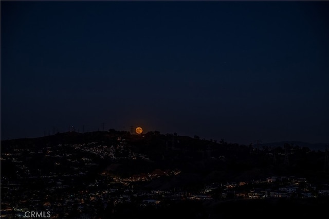 view of nature at twilight