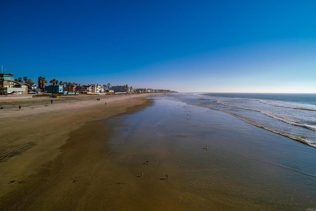 water view with a beach view