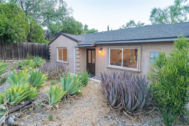 view of ranch-style house