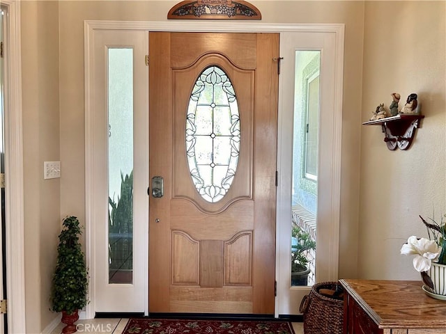 view of foyer